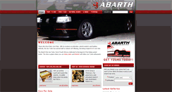 Desktop Screenshot of abarthclub.org.za